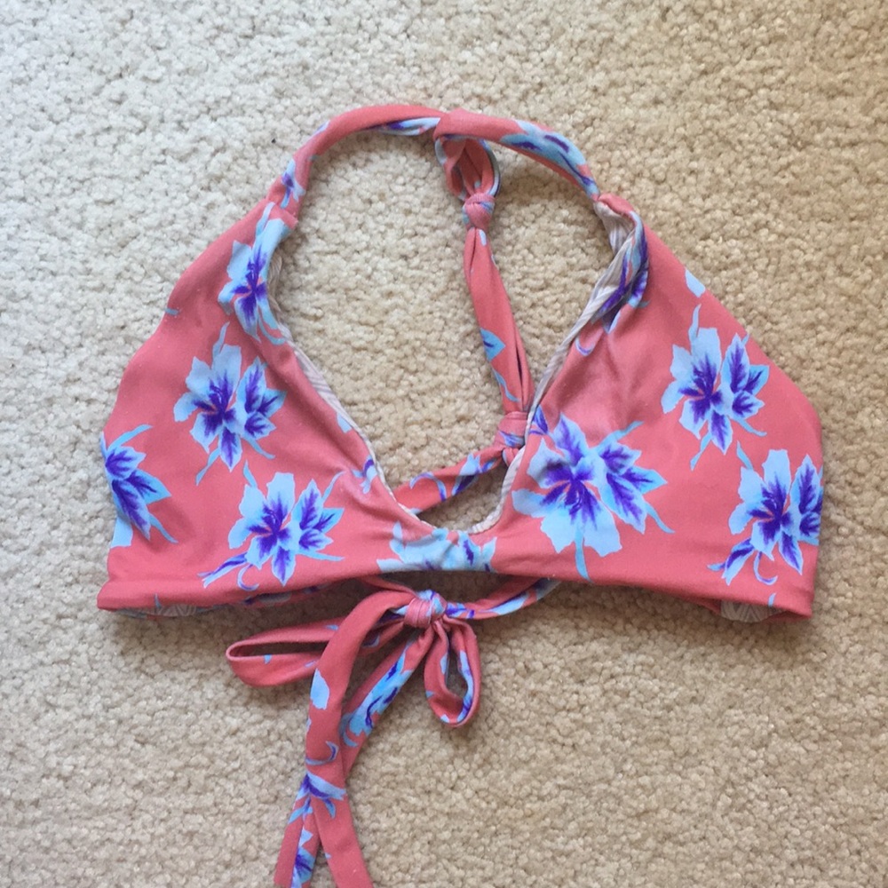 Acacia Swimwear Vintage Aloha Yelapa Top L